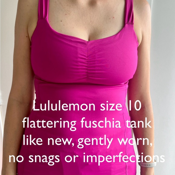 Rare swoop neck lululemon tank size 10 - Picture 1 of 4